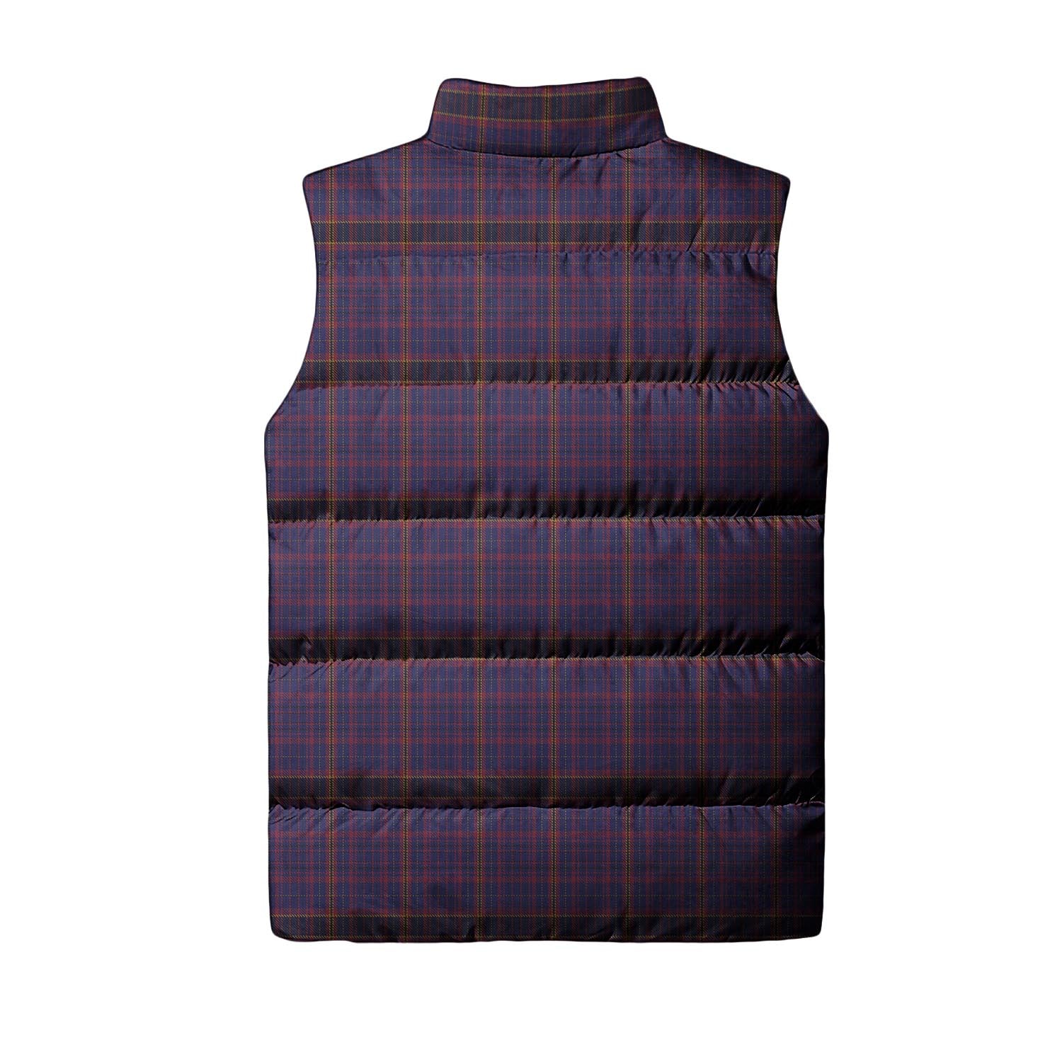 James of Wales Tartan Sleeveless Puffer Jacket - Tartanvibesclothing