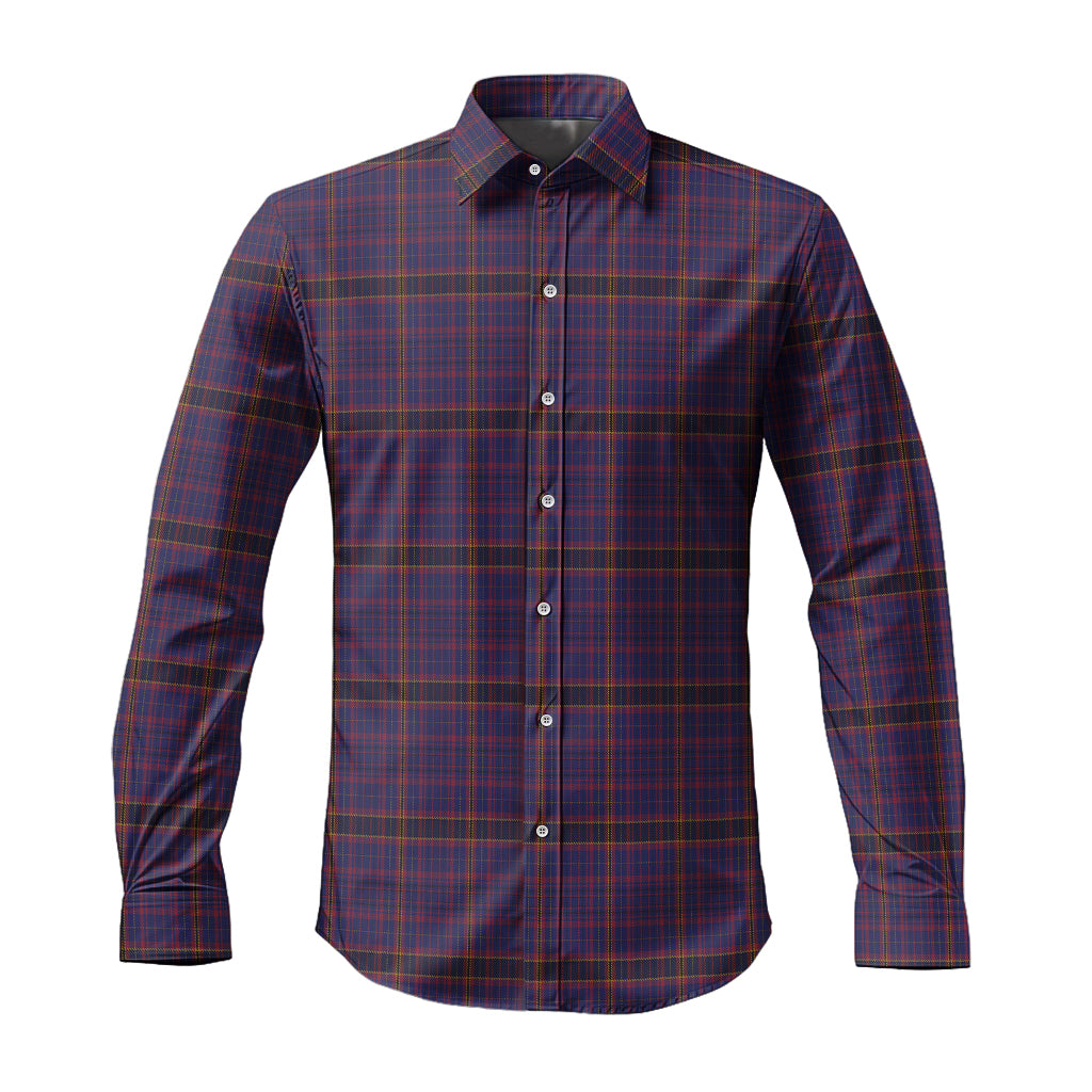 James of Wales Tartan Long Sleeve Button Up Shirt Men's Shirt - Tartan Vibes Clothing