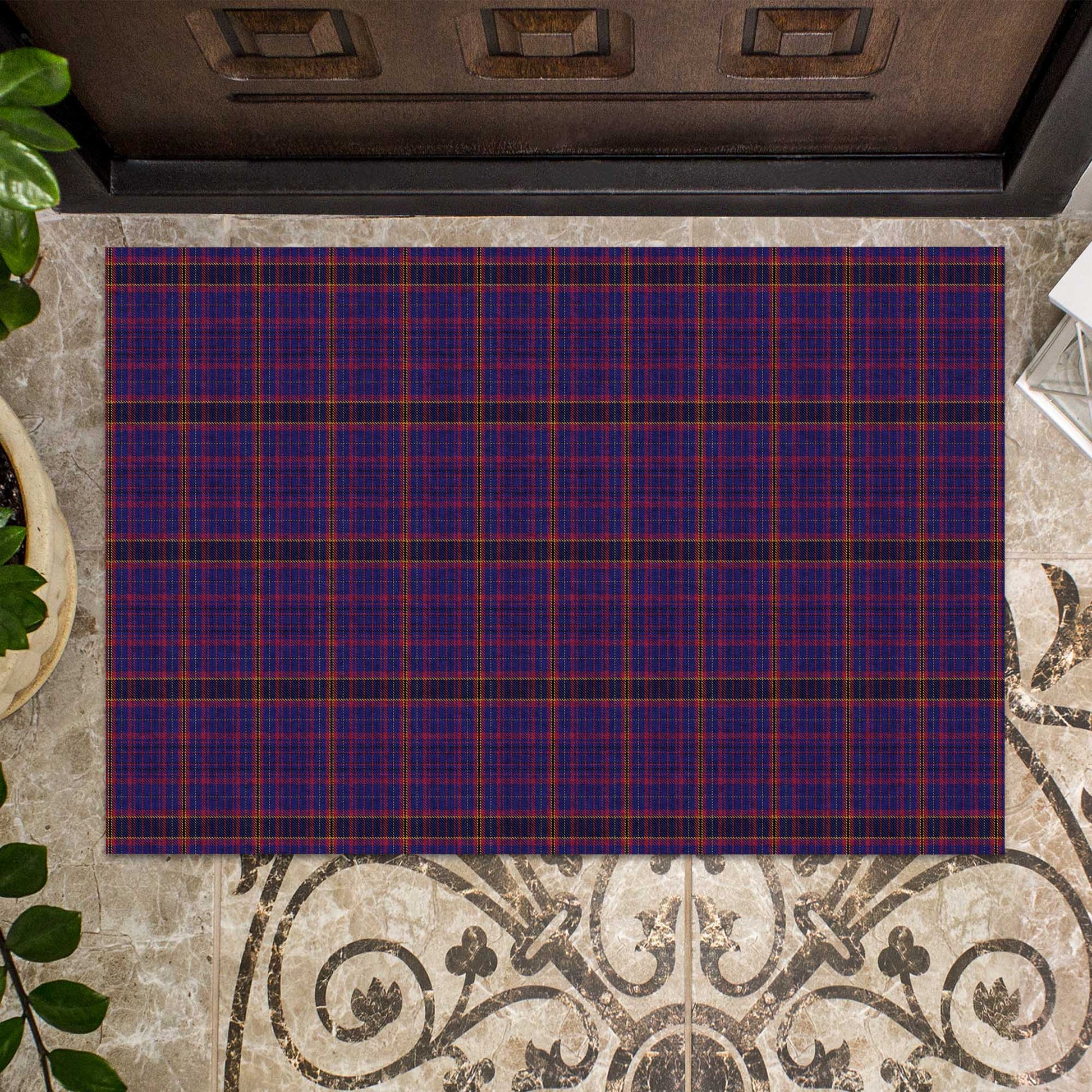 James of Wales Tartan Door Mat - Tartanvibesclothing
