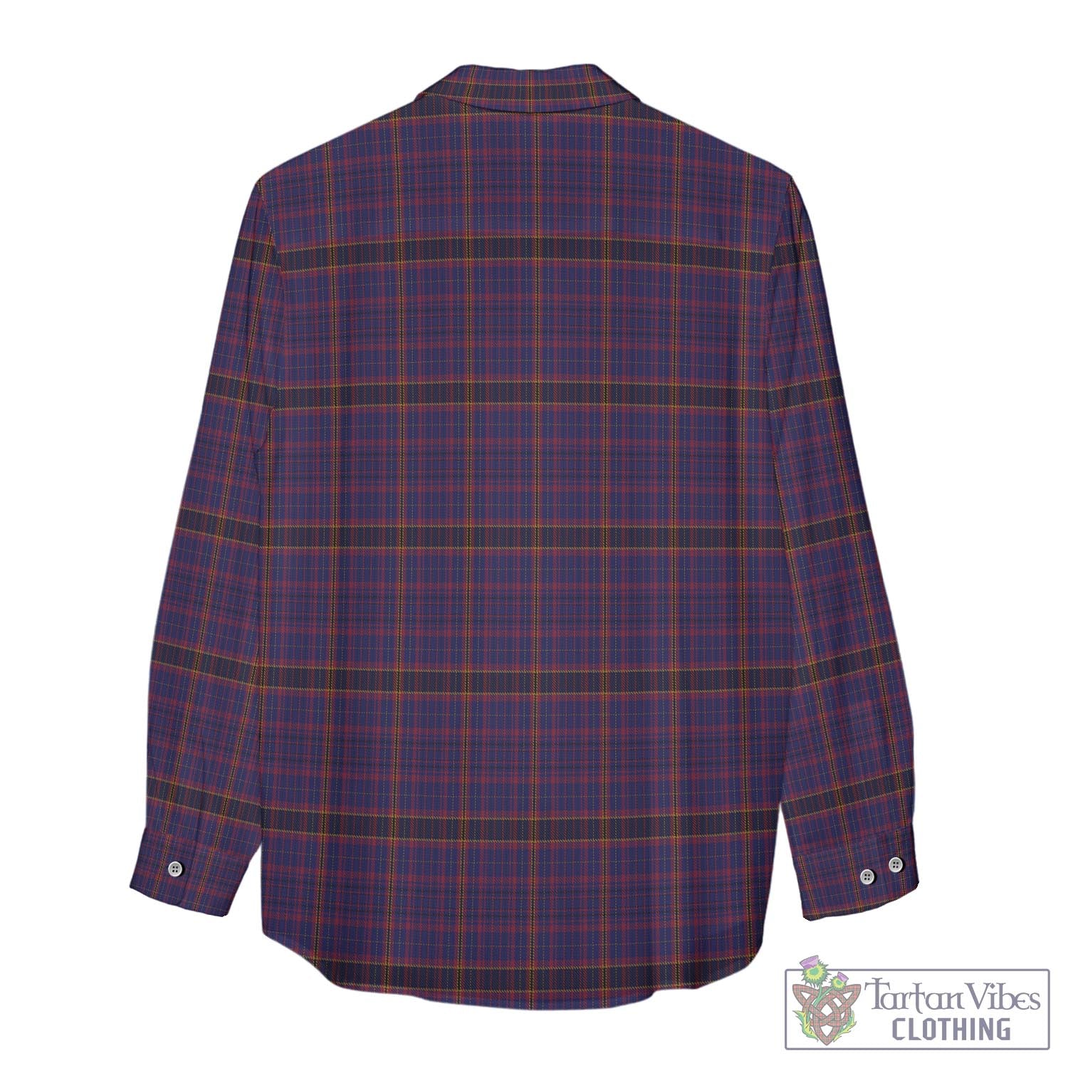 James of Wales Tartan Women's Casual Shirt - Tartan Vibes Clothing