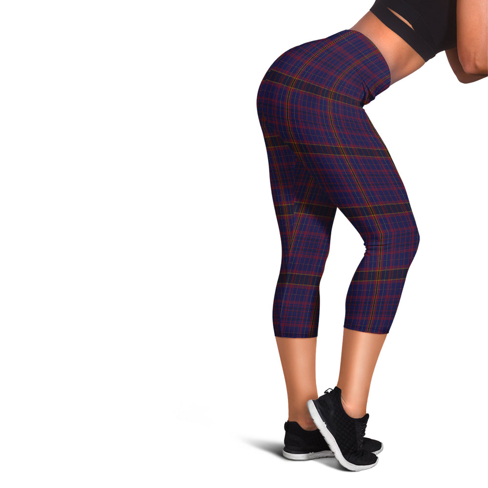 James of Wales Tartan Womens Leggings - Tartan Vibes Clothing