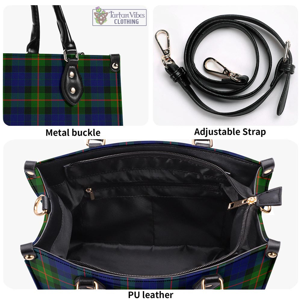 Jamieson Tartan Luxury Leather Handbags - Tartan Vibes Clothing