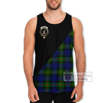 Jamieson Tartan Men's Tank Top with Family Crest and Military Logo Style Men - Tartan Vibes Clothing