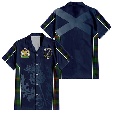 Jamieson Tartan Hawaiian Shirt with Family Crest and Scottish Thistle Vibes Sport Style Kid - Tartan Vibes Clothing