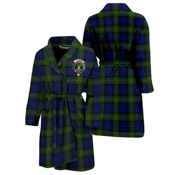Jamieson Tartan Bathrobe with Family Crest