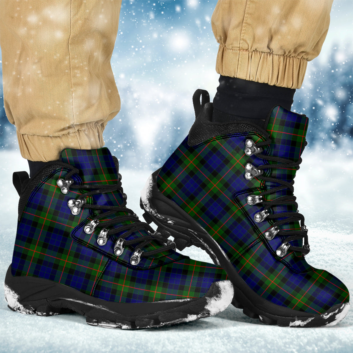 Jamieson Tartan Alpine Boots Men's Boots - Tartan Vibes Clothing