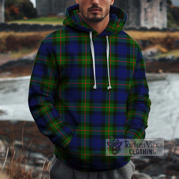 Jamieson Tartan Cotton Hoodie Zip Hoodie - Tartan Vibes Clothing