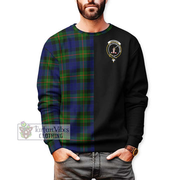Jamieson Tartan Sweatshirt with Family Crest and Half Of Me Style Unisex - Tartan Vibes Clothing