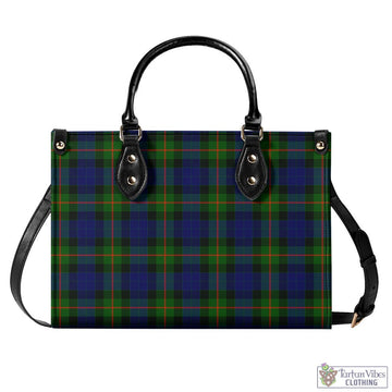 Jamieson Tartan Luxury Leather Handbags L - Tartan Vibes Clothing
