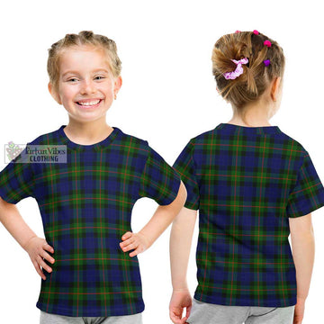 Jamieson Tartan Kid T-Shirt Youth XL Size14 - Tartan Vibes Clothing