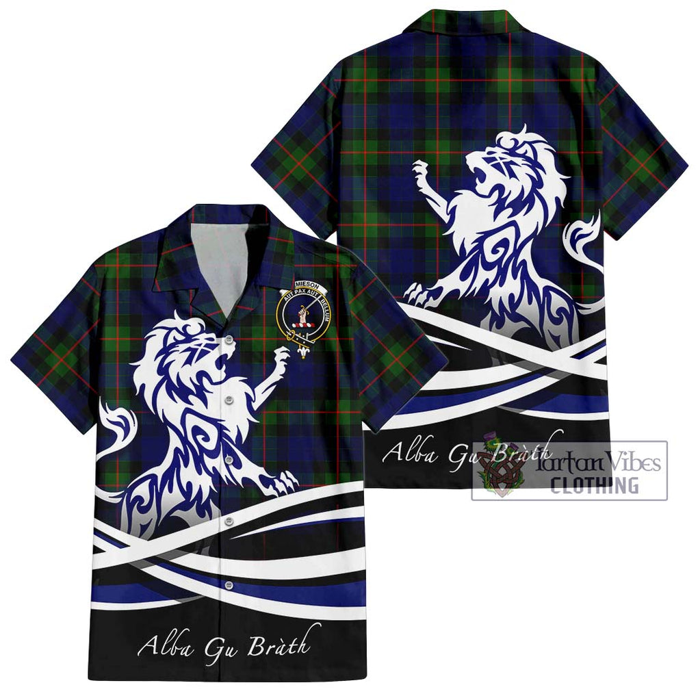 Jamieson Tartan Hawaiian Shirt with Alba Gu Brath Regal Lion Emblem Kid - Tartan Vibes Clothing