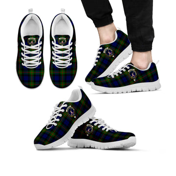 Jamieson Tartan Sneakers with Family Crest