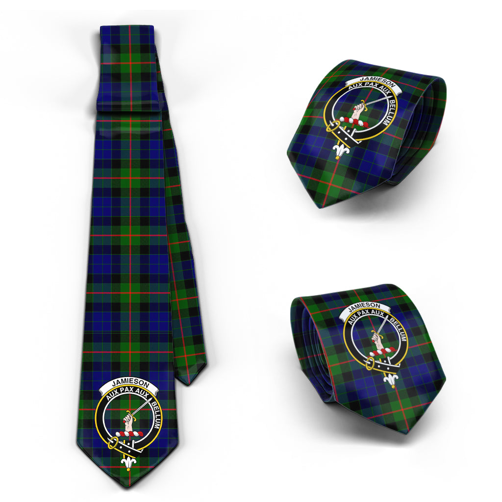 jamieson-tartan-classic-necktie-with-family-crest