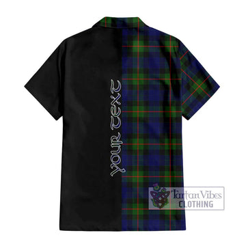 Jamieson Tartan Hawaiian Shirt with Family Crest and Half Of Me Style - Tartan Vibes Clothing