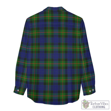Jamieson Tartan Women's Casual Shirt with Family Crest - Tartan Vibes Clothing