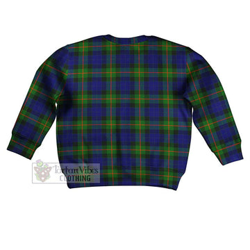Jamieson Tartan Kid Ugly Sweater with Family Crest - Tartan Vibes Clothing