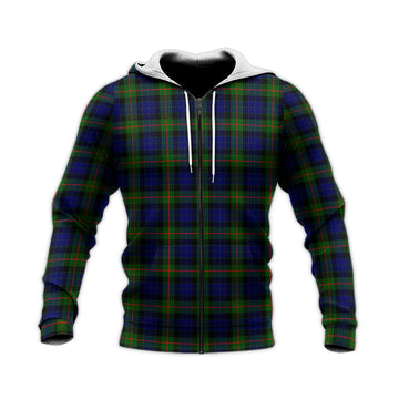 Jamieson Tartan Knitted Hoodie