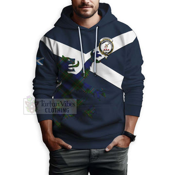 Jamieson Tartan Lion Rampant Hoodie Proudly Display Your Heritage with Alba Gu Brath and Clan Name - Tartan Vibes Clothing