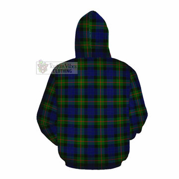 Jamieson Tartan Cotton Hoodie with Family Crest DNA In Me Style Pullover Hoodie - Tartan Vibes Clothing