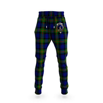 Jamieson Tartan Joggers Pants with Family Crest 5XL - Tartan Vibes Clothing