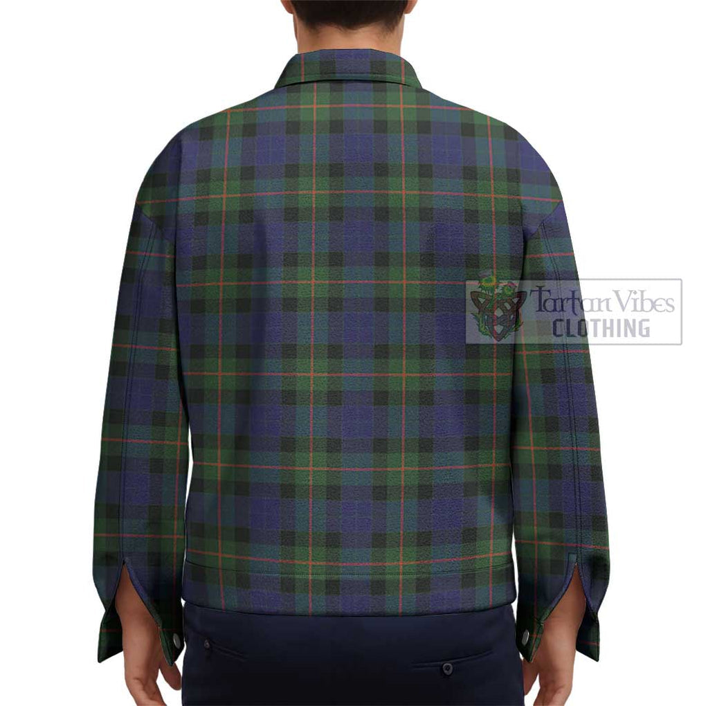 Jamieson Tartan Unisex Lapel Cotton Jacket - Tartan Vibes Clothing