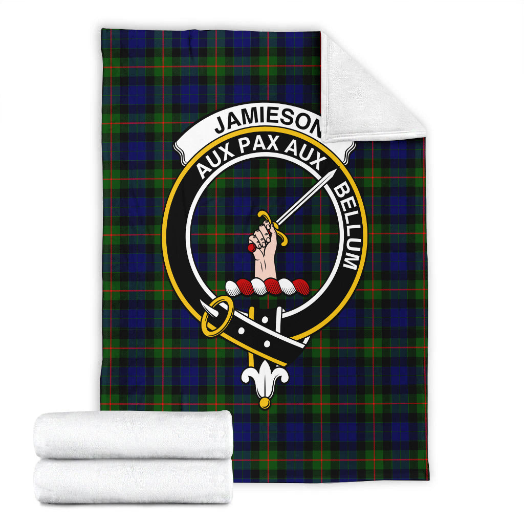 jamieson-tartab-blanket-with-family-crest