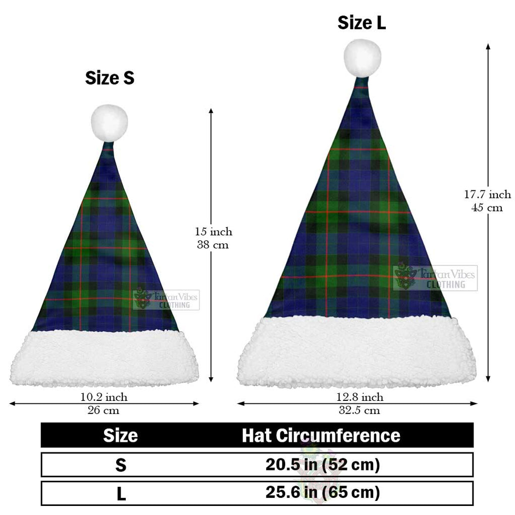 Jamieson Tartan Christmas Santa Hats Christmas Hat L 25.6in (65cm) - Tartan Vibes Clothing