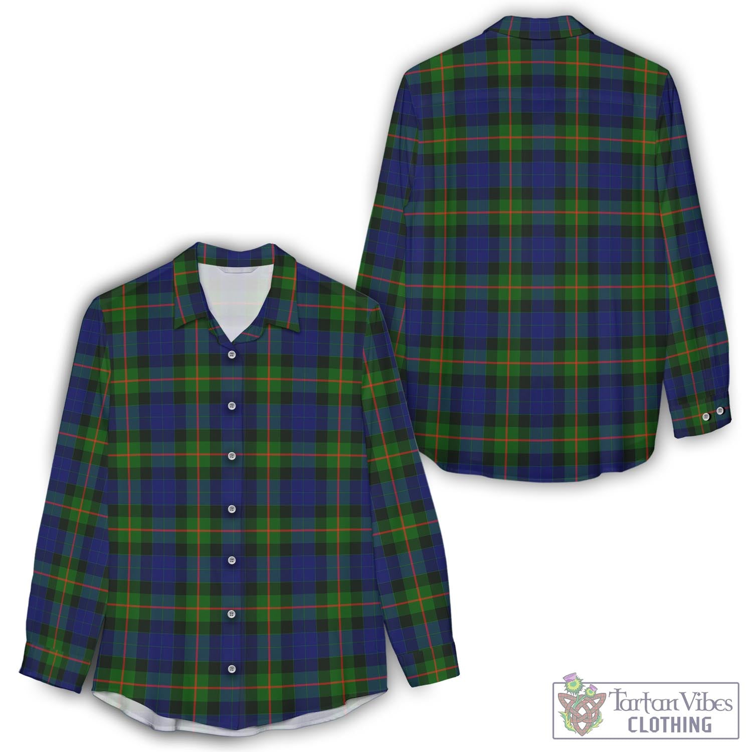 Jamieson Tartan Women's Casual Shirt - Tartan Vibes Clothing