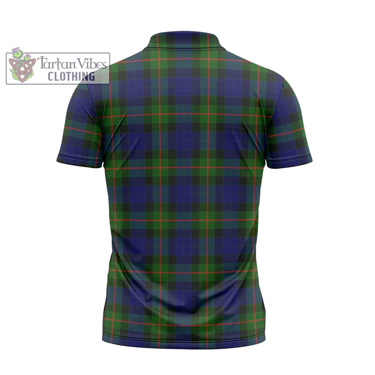 Jamieson Tartan Zipper Polo Shirt - Tartan Vibes Clothing