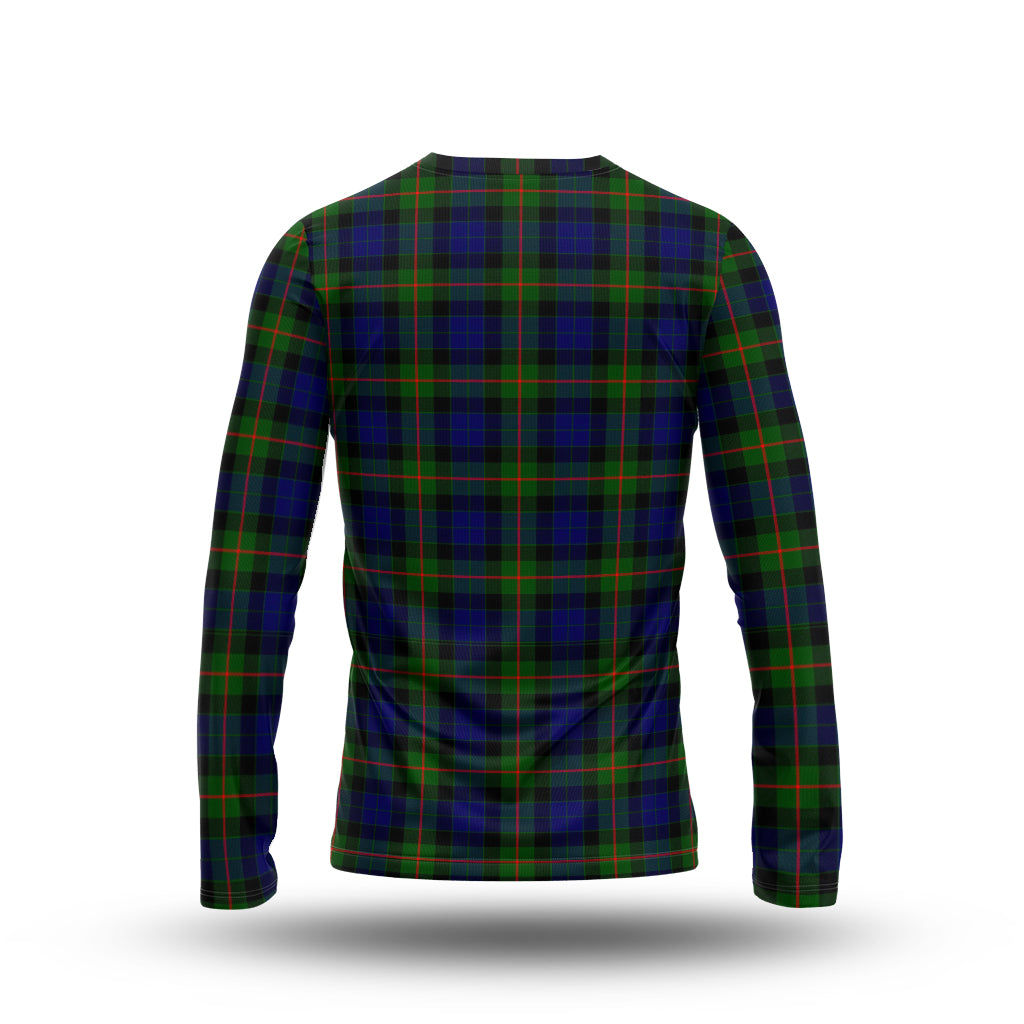 Jamieson Tartan Long Sleeve T-Shirt with Family Crest - Tartan Vibes Clothing