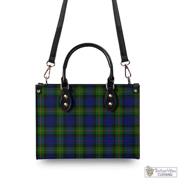 Jamieson Tartan Luxury Leather Handbags - Tartan Vibes Clothing