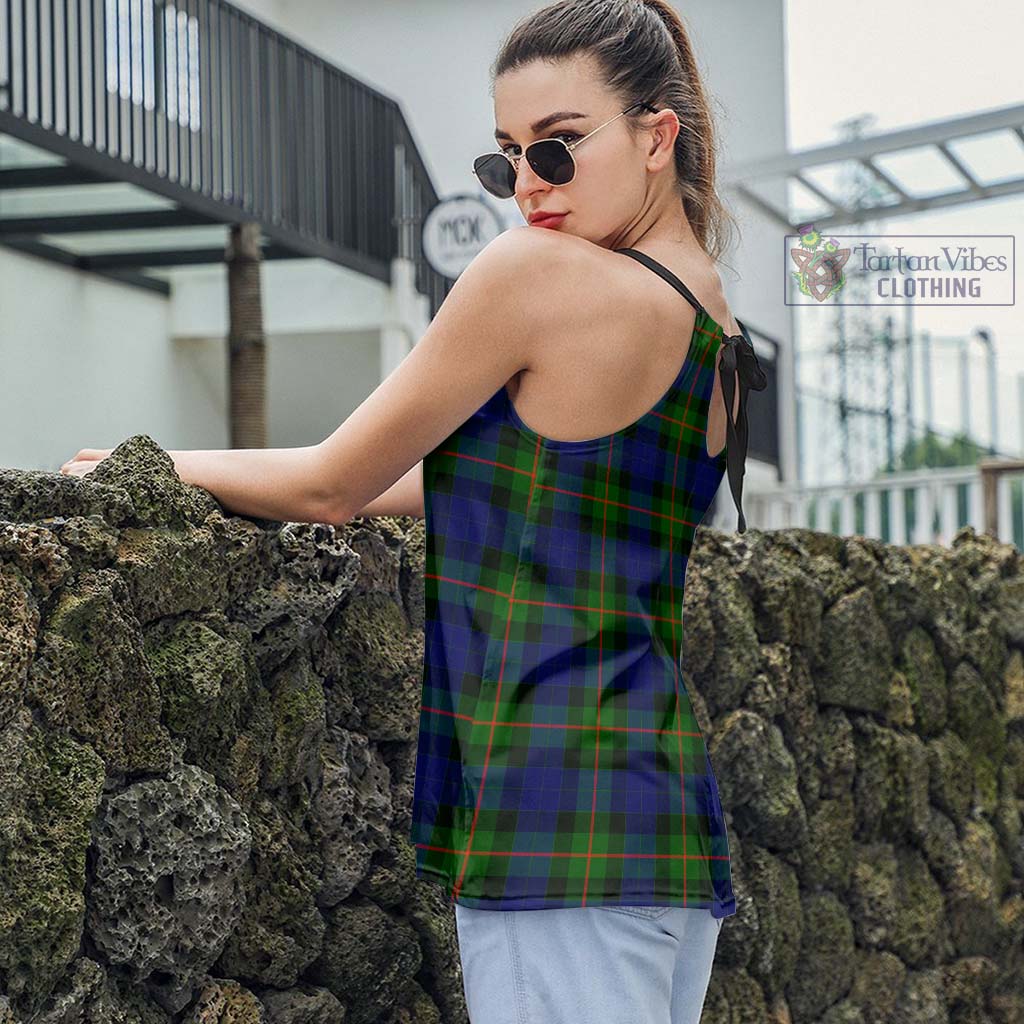 Jamieson Tartan Loose Halter Neck Camisole - Tartan Vibes Clothing