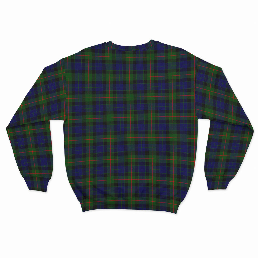 jamieson-tartan-sweatshirt-with-family-crest