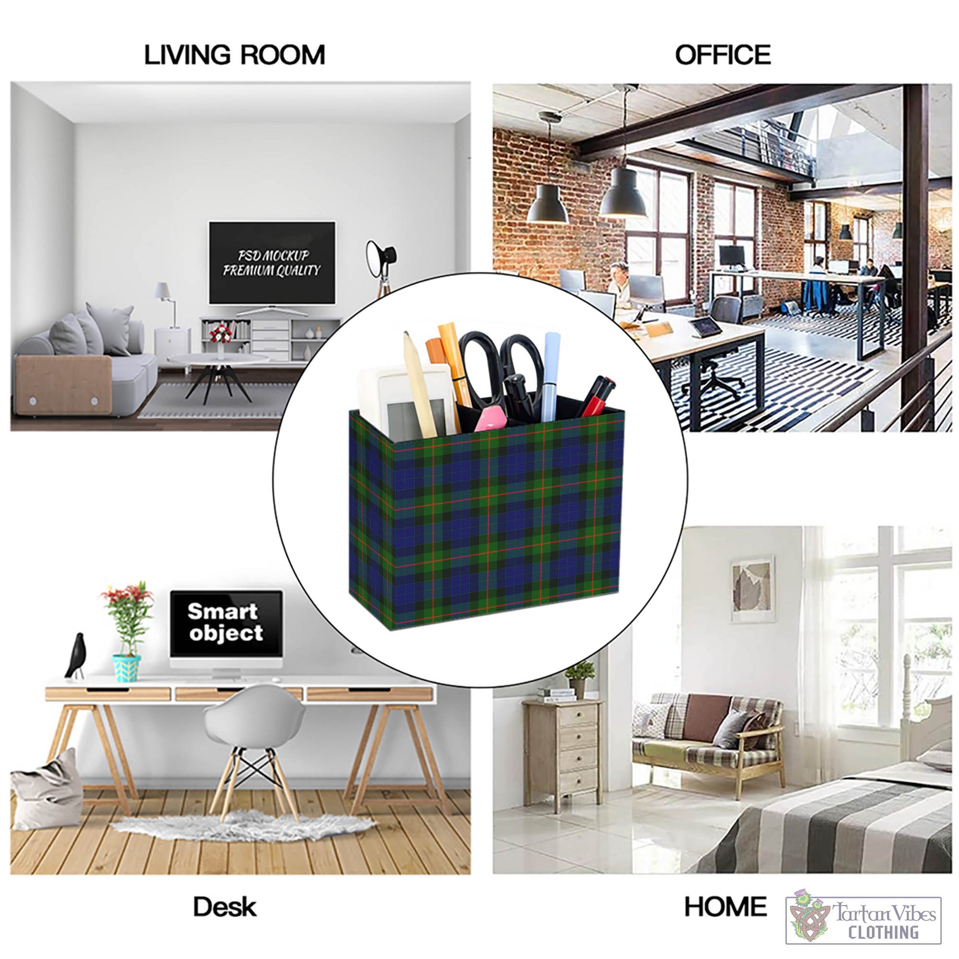 Jamieson Tartan Pen Holder - Tartan Vibes Clothing