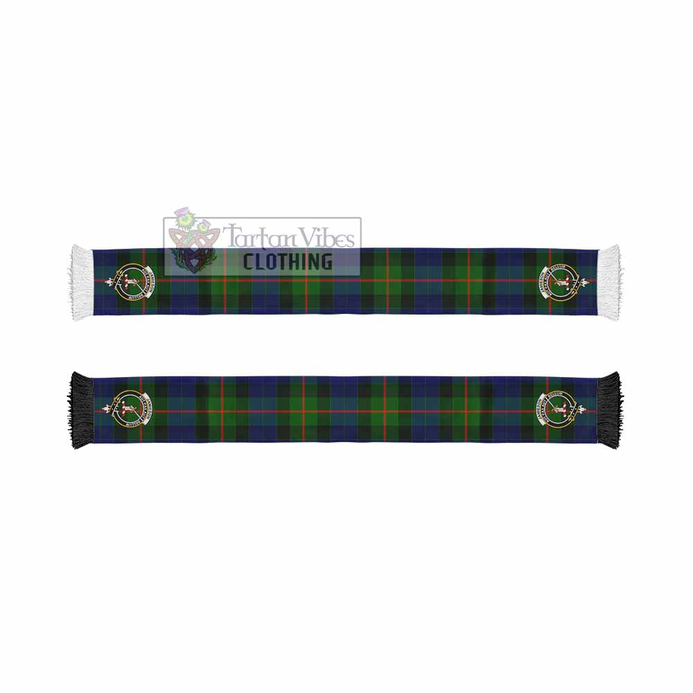 Jamieson Tartan Ruffneck Scarf with Family Crest - Tartan Vibes Clothing