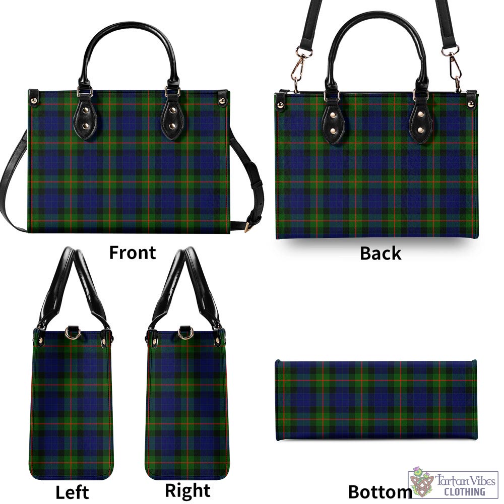 Jamieson Tartan Luxury Leather Handbags - Tartan Vibes Clothing