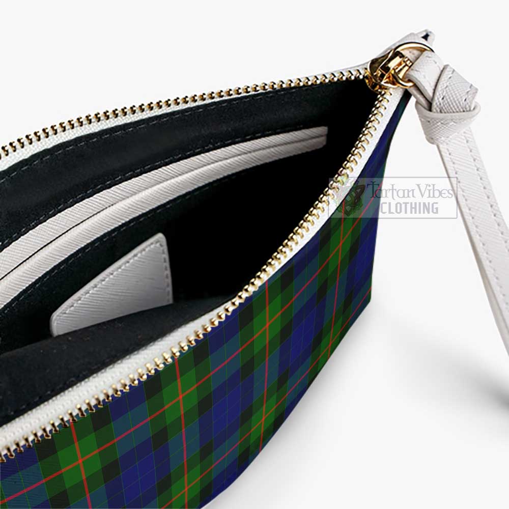 Tartan Vibes Clothing Jamieson Family Crest Tartan Clutch Bag