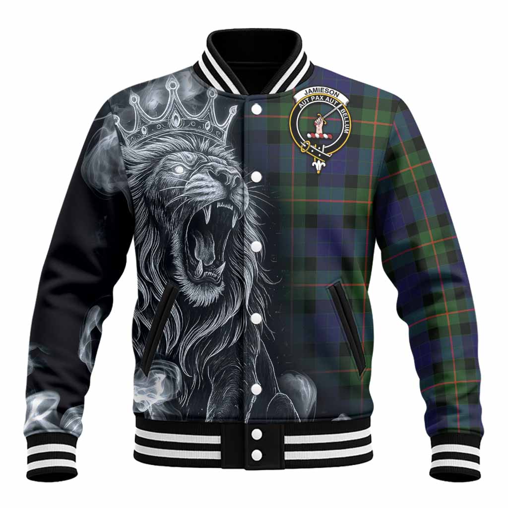 Jamieson Tartan Baseball Jacket Roaring Lion Heritage