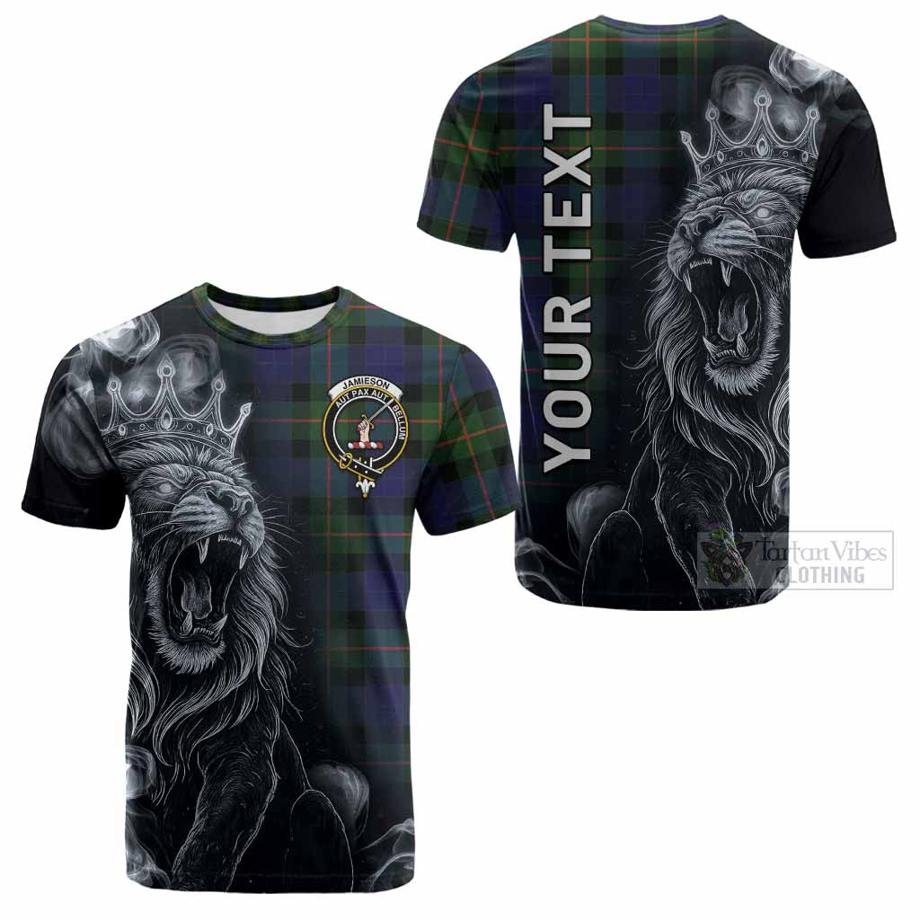 Jamieson Tartan Cotton T-shirt Roaring Lion Heritage