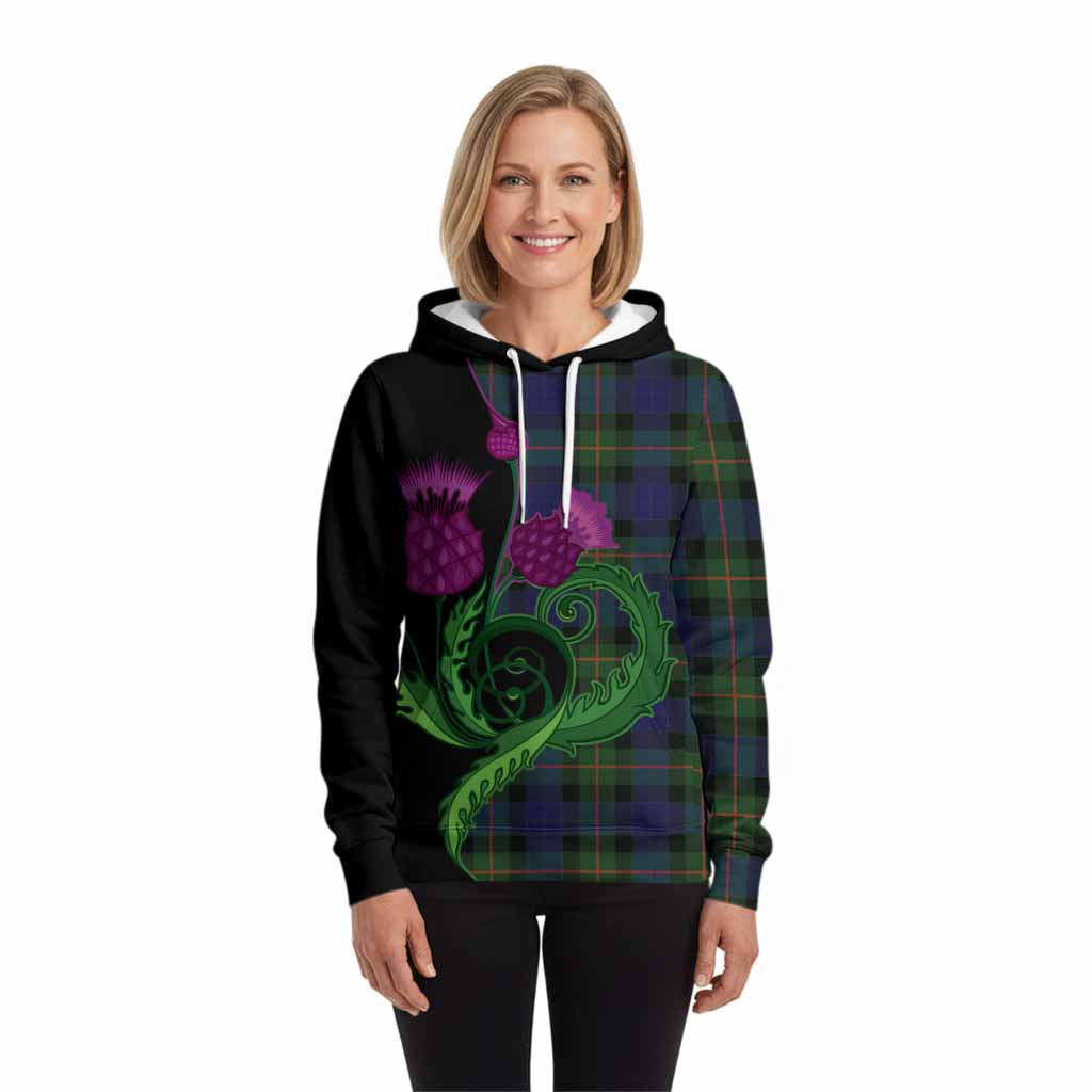 Jamieson Tartan Hoodie Traditional Scottish Thistle