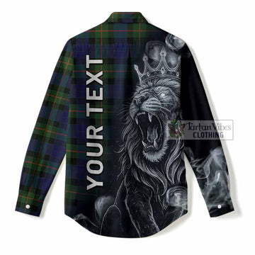 Jamieson Tartan Women Casual Shirt Roaring Lion Heritage