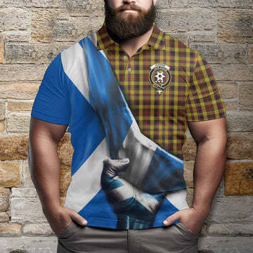 Jardine Tartan Polo Shirt with Family Crest Scotland Patriotic Style Kid - Tartan Vibes Clothing