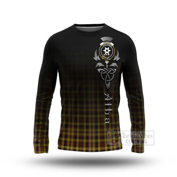 Jardine Tartan Long Sleeve T-Shirt Featuring Alba Gu Brath Family Crest Celtic Inspired Unisex - Tartan Vibes Clothing