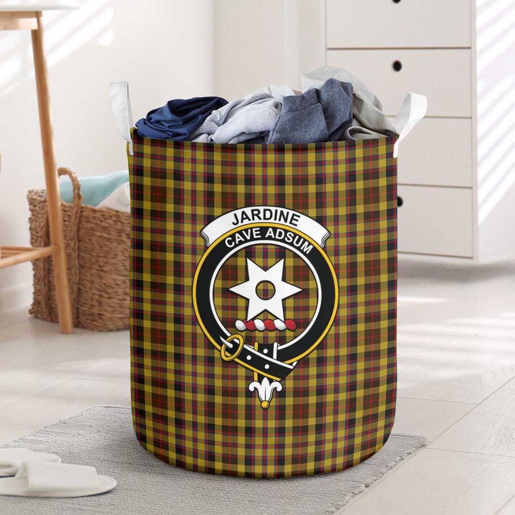 Jardine Tartan Laundry Basket with Family Crest One Size - Tartan Vibes Clothing