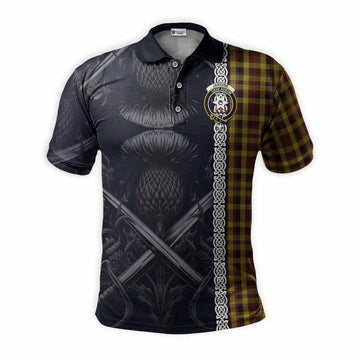 Jardine Tartan Polo Shirt with Family Crest Cross Sword Thistle Celtic Vibes Kid - Tartan Vibes Clothing