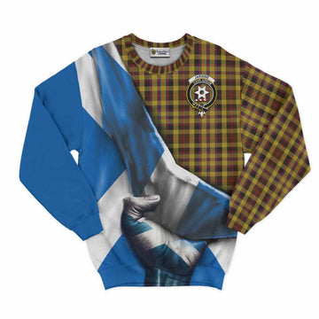 Jardine Tartan Sweatshirt with Family Crest Scotland Patriotic Style Unisex - Tartan Vibes Clothing