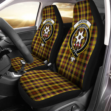 Jardine Tartan Car Seat Cover with Family Crest One Size - Tartan Vibes Clothing