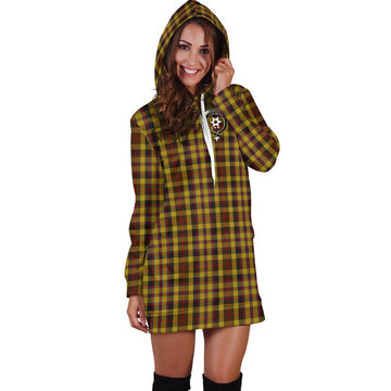 Jardine Tartan Hoodie Dress with Family Crest - Tartan Vibes Clothing