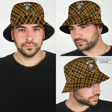Jardine Tartan Bucket Hat with Family Crest Bucket Hat One Size - Tartan Vibes Clothing