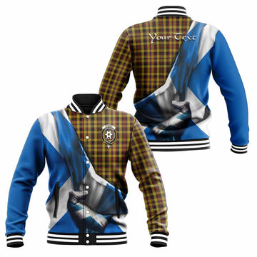 Jardine Tartan Baseball Jacket with Family Crest Scotland Patriotic Style Unisex - Tartan Vibes Clothing